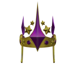 Golden Amethyst Helm