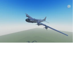 Bomber plane ride icon