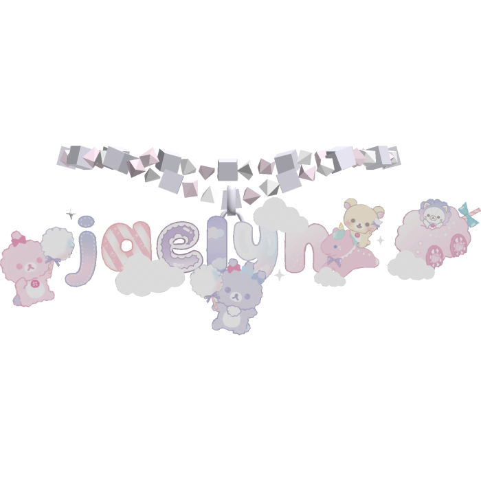 jumbo cloud necklace | jaelyn 1.0