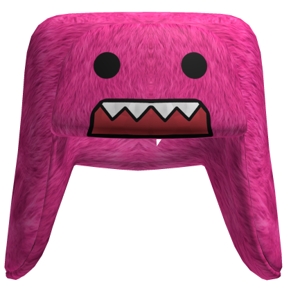 Cutesy Pink Domo Ushanka Roblox item