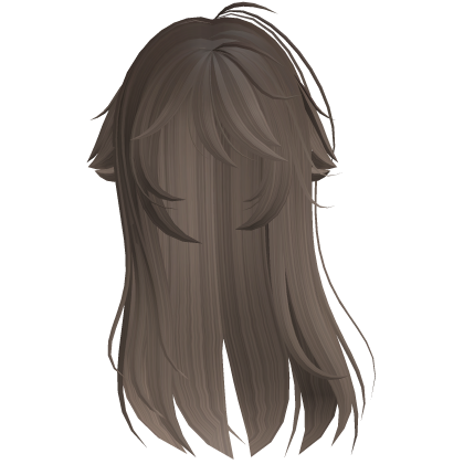 Brown Shy Moe Cat Girl Windy Whispy Hair