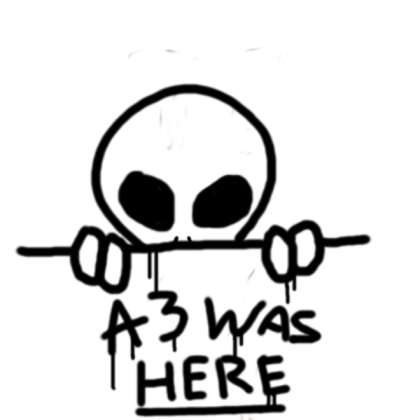 A3 WAS HERE GRAFFITI Roblox decal