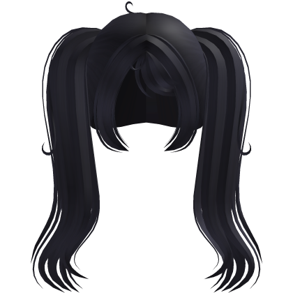 ۶ৎ | moe swirly scruffy shy dark blue pigtails