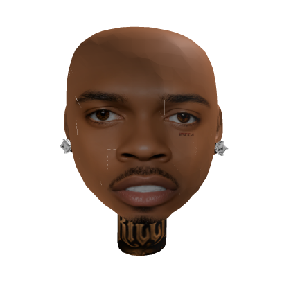 RF WUN MALE MESH HEAD Roblox item