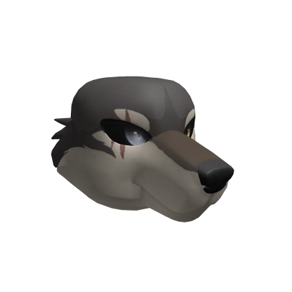 Exiled Wolf Head - Roblox