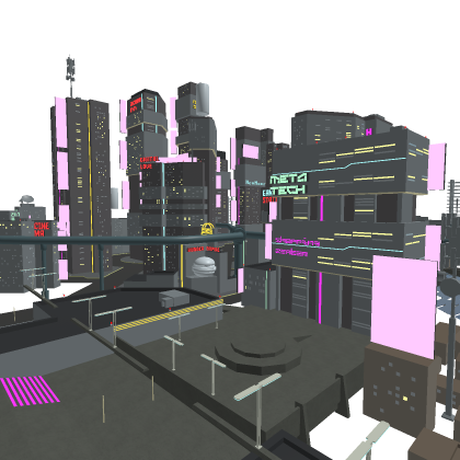 Cyberpunk city