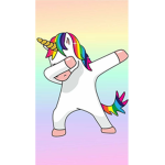 UNICORN RAINBOW QUEENPAO