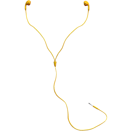 Orange Earphones