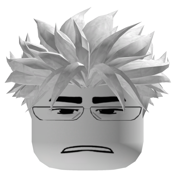 Dashie Vkei Hair White with Glasses