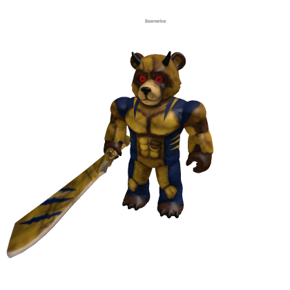 Bearverine Horror Monster - Freeze Chaser Scripted
