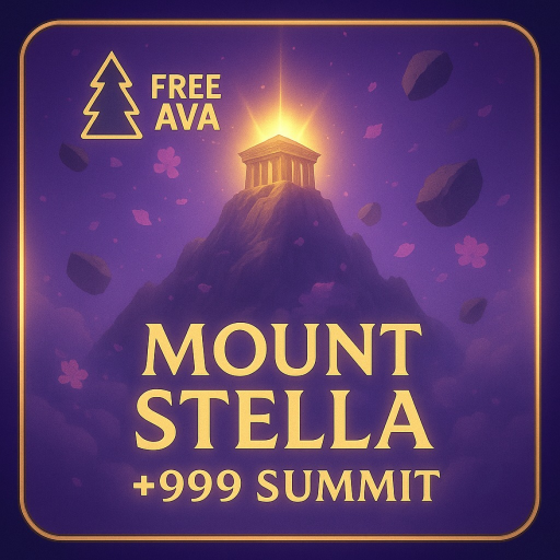 [🎄FREE AVA+1500 SUMMIT] MOUNT STELLA 🌸 official Roblox game thumbnail