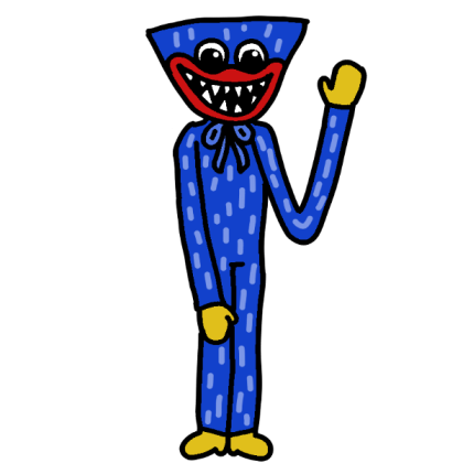 Huggy wuggy drawing Roblox decal