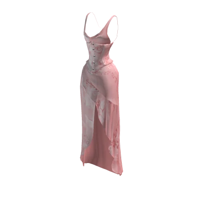 のんのcouture プロフ更新 Pink Couture Corset Dress | Roblox Item - Rolimon's