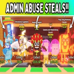 [🌈INF ADMIN PANEL] Steals A Brainrots: GET ADMIN! icon