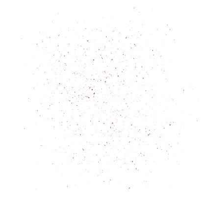 red cosmic shards