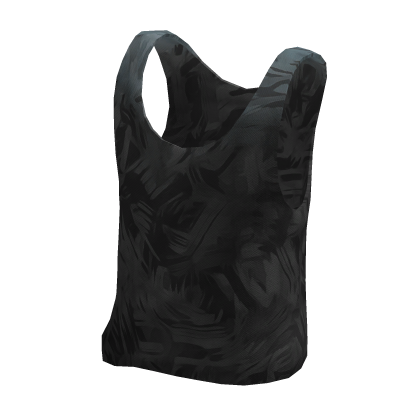 Summer Brush Pattern Tank Top | Gray thumbnail