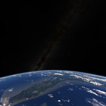 Earth Orbit Skybox (HD)