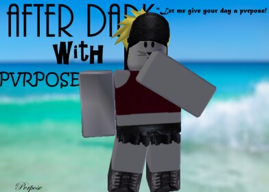 After Dark With Pvrpose's Talk Show Set