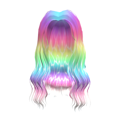 Lovely Rainbow Waves Hair thumbnail