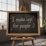 I make ugc for people :)