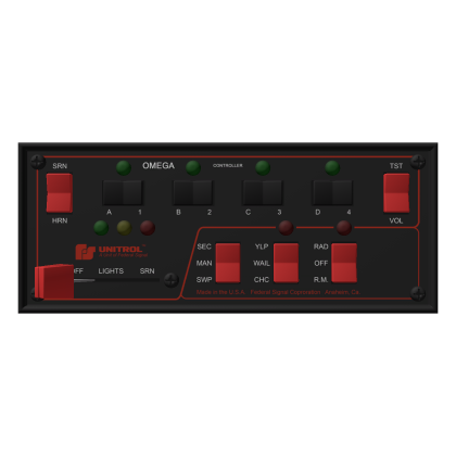 Federal Signal Omega 8001 Controller