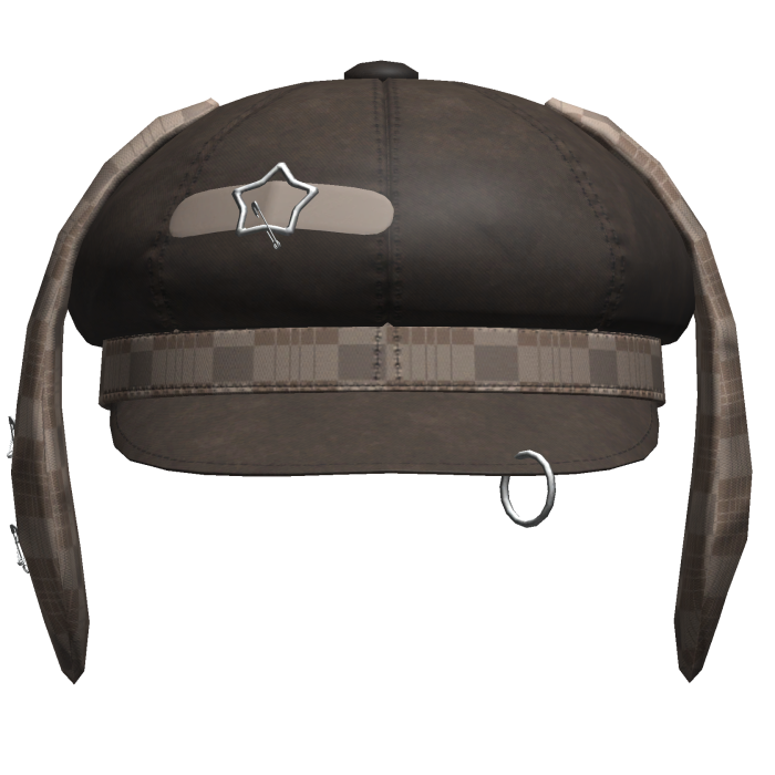 Kawaii Bunny Cap Brown&Beige