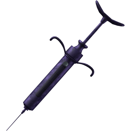 Halloween Purple Horror Syringe 