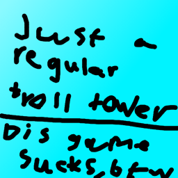 Just a regular troll tower