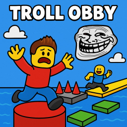 [50 Stages]👹 Troll Obby