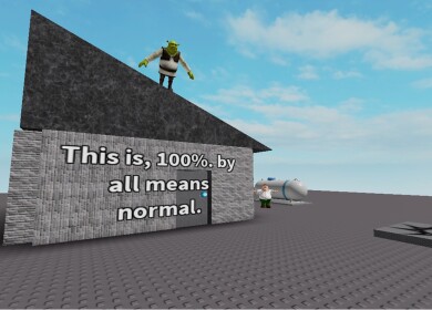 Totally Normal Roblox Battle