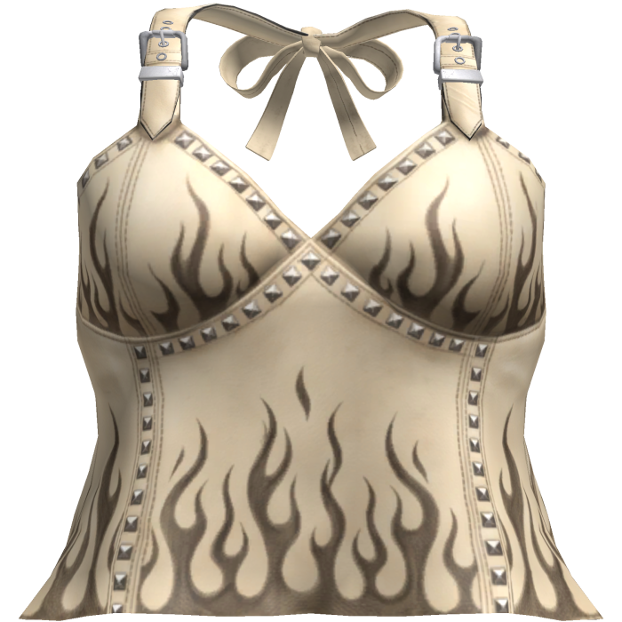 Goth Leather Top