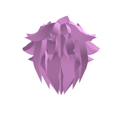 Pastel Pink Blocky Fluffy Hair