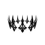 Obsidian Onyx Shadow Crown
