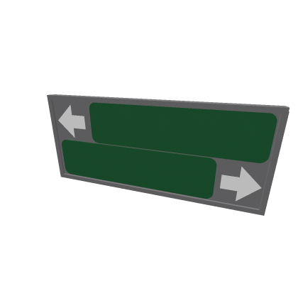 Double Street Sign