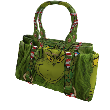 Cutesy The Grinch Christmas Purse 3.0