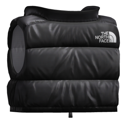 The South Face - Black Puffer Jacket [Open]