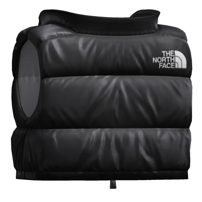 The South Face - Black Puffer Jacket [Open]