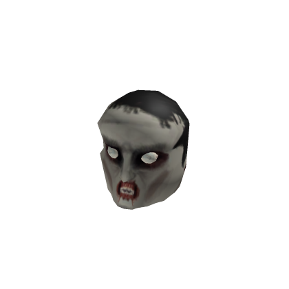 Zombie head mesh