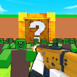 Shoot Zombies for Lucky Blocks