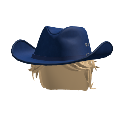 Messy Hair + Cowboy Hat