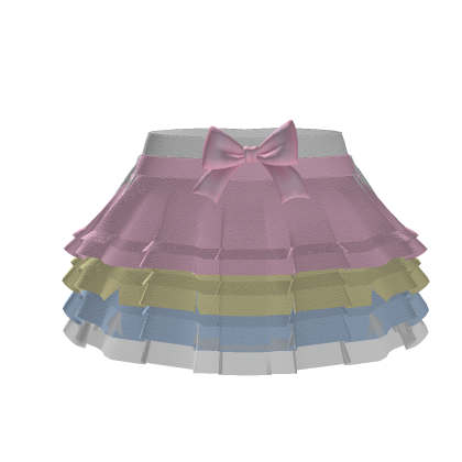   ☁🌈  Rainbow skirt (CUTECORE/RAINBOW)