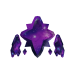 Jelly Faux Star Halo Crown of Galaxy