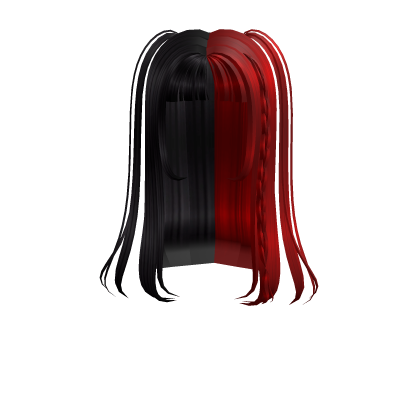 Two Toned Kawaii Hair w/ Ponytails Roblox item