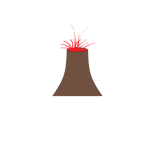 Heated Red Volcano Games