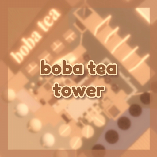 Boba Tea Tower (Boba Tower) official Roblox game thumbnail