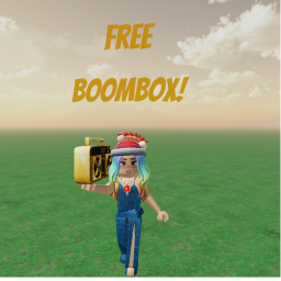 Free Boombox!⭐