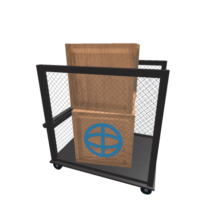 Big Cart With Wooden Boxs