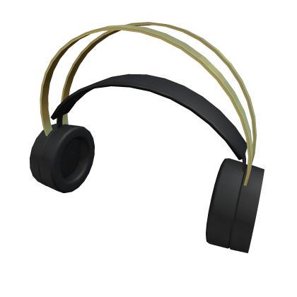 Golden Headphones - KSI Roblox item