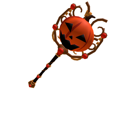 Haunted Pumpkin Scepter