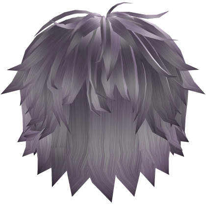 Light Purple Spiky Messy Fringe Hair Roblox item